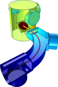 Molecular Flow in an Ion-Implant Vacuum System