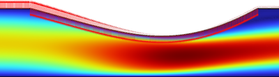 Viscoelastic Flow Through a Channel with a Flexible Wall