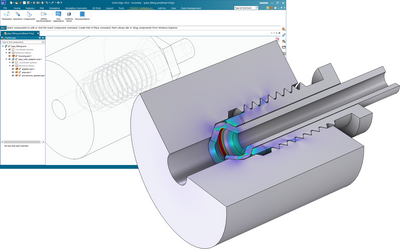 Stress Analysis of a Pipe Fitting from a CAD File