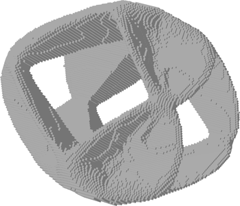Topology Optimization of a Torsion Sphere with Milling Constraints