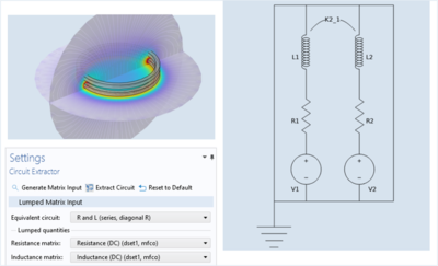 Extracting Electrical Circuits from Electromagnetic Simulations