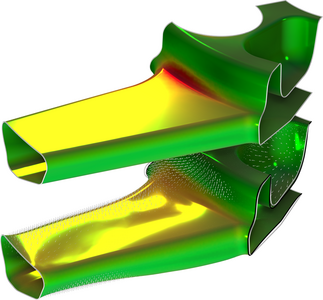 Wheel Rim &#8212; Stress Optimization with Fatigue Evaluation