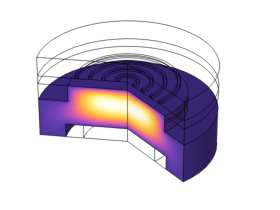 Model of an Argon/Chlorine Inductively Coupled Plasma Reactor with RF Bias