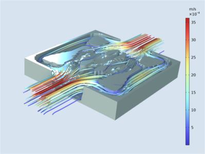Optimization of a Catalytic Microreactor in 3D