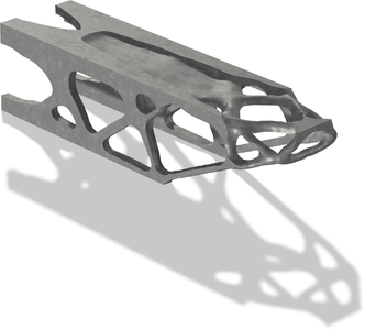 Maximizing the Eigenfrequency of a Beam