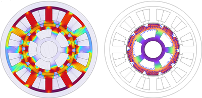Magnetic&#8211;Structure Interaction in a Permanent Magnet Motor