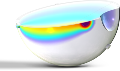 Pharmacokinetic Model of an Eye