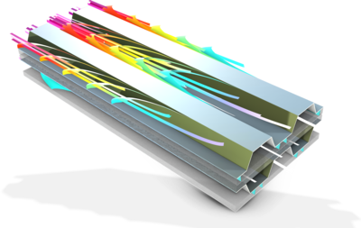 Two-Phase Nonisothermal Zero-Gap Alkaline Water Electrolyzer