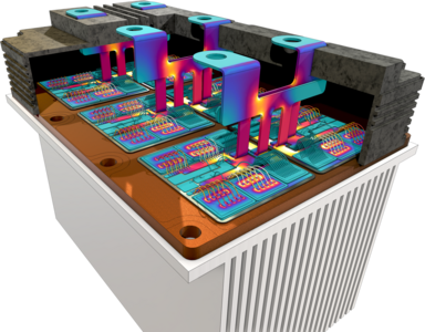 Thermal Analysis of a High-Power IGBT Module