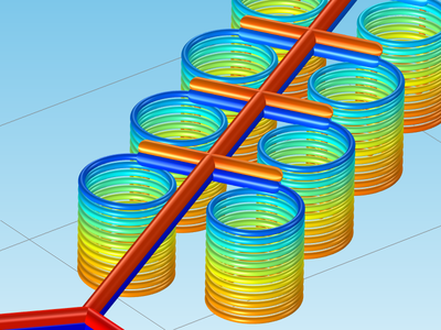 Geothermal Heating from a Pond Loop