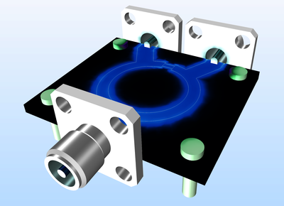 SMA Connectorized Wilkinson Power Divider