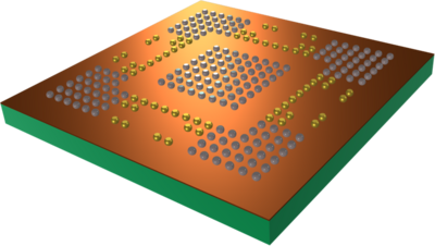 Optimization of the Solder Ball Array to Minimize Chip Warpage