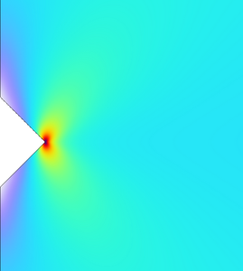 Evaluating Singular Stress Fields