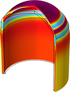 Pressurized Orthotropic Container