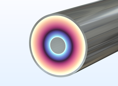 Transmission Line Parameters of a Coaxial Cable