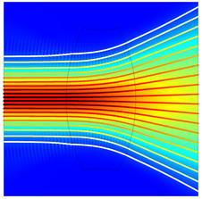 Defining a Mapped Dielectric Distribution of a Material (RF)