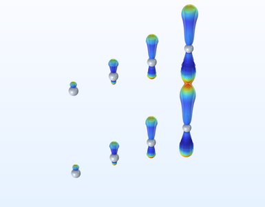 Streamers Initialized from Suspended Metal Particles