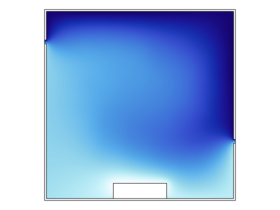 Condensation Detection in an Electronic Device with Transport and Diffusion