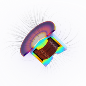 Nonlinear Ferromagnetic Diaphragm