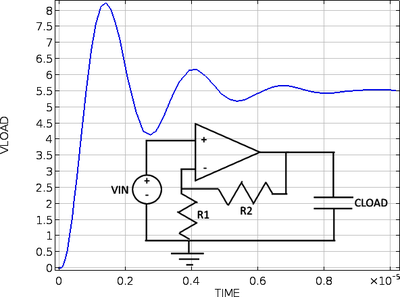 Operational Amplifier with Capacitive Load