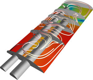 Muffler with Perforates