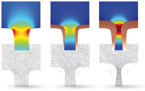 Copper Deposition in a Trench