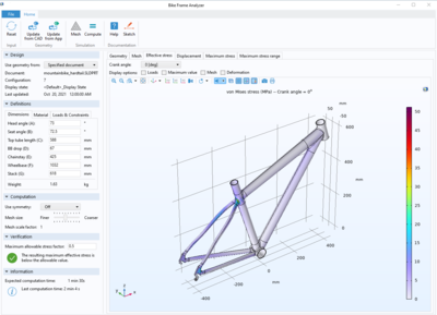 Bike Frame Analyzer