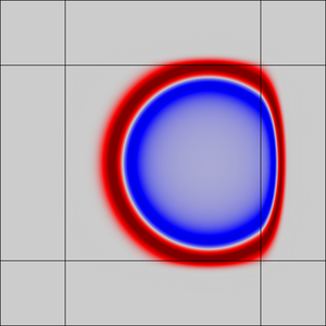 Gaussian Pulse in 2D Uniform Flow: Convected Wave Equation and Absorbing ...