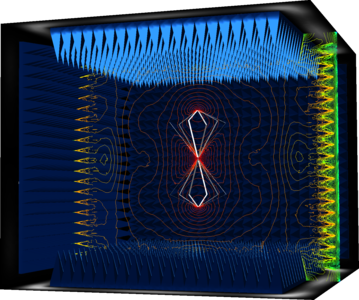 Anechoic Chamber Absorbing Electromagnetic Waves
