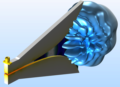 Double-Ridged Horn Antenna