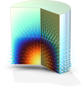 Heat Transfer Modeling in Cellulosic Material Oxidation