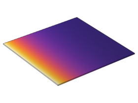 Out-of-Plane Heat Transfer for a Thin Plate