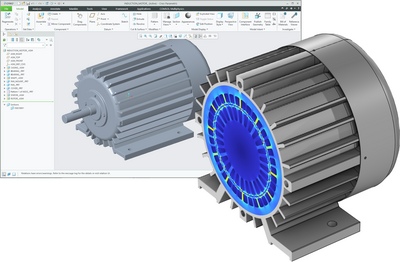 Two-Pole Three-Phase Induction Motor