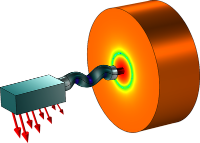 Lumped Receiver with Full Vibroacoustic Coupling