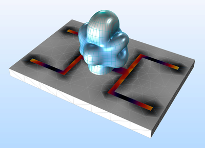 Transient Analysis of a Printed Dual-Band Strip Antenna