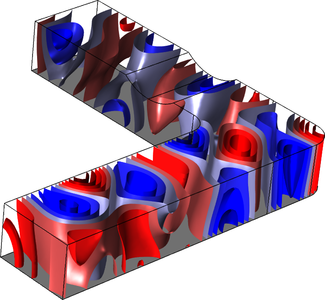 Duct with Right-Angled Bend