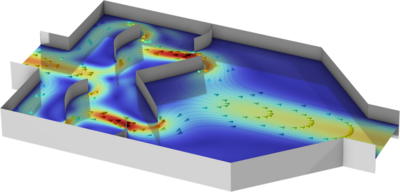 Shape Optimization of a Tesla Microvalve