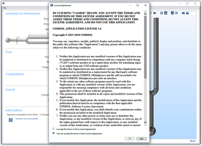 User-Defined License Agreement in an Application
