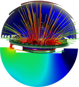 OW Microspeaker: Simulation and Correlation with Measurements