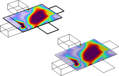 Connecting Layered Shells with Solids and Shells