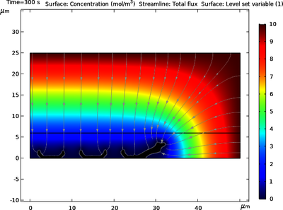Diffusion-Controlled Dendrite Formation Using the Level Set Method