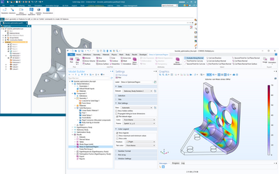 Geometric Parameter Optimization of a Bracket