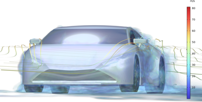 Fluid&#8211;Structure Interaction on a Sports Car Door