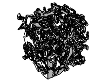 Direct Pore-scale Modeling of Two-phase Flow Through Natural Media