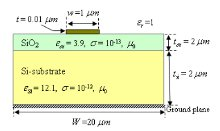 Finite Element Analysis of Integrated Circuit Interconnect Lines on Lossy ...