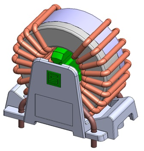 Common Mode Choke Electromagnetic Simulation
