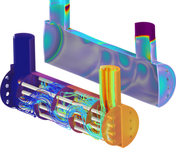 Thermal, Fluid Dynamic and Structural Enhancement of a Heat Exchanger