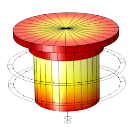 Simulation of a Bimetallic Alloy Cooling Process*