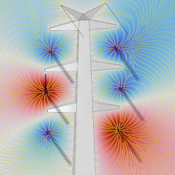 Electromechanical Simulations of High-Voltage Equipment
