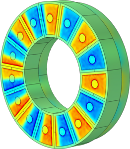 Comparison of FEM simulation with analytic and prototype data of an Axial ...